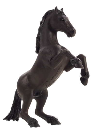 Mojo fekete musztáng figura