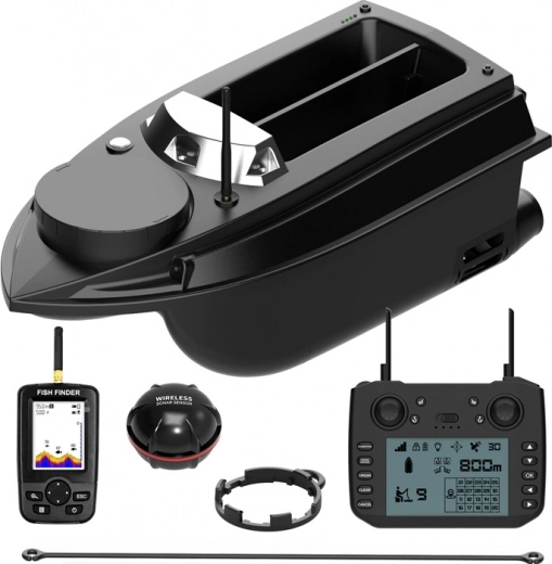 Flytec V030 okos etetőhajó GPS-szel és szonárral 20000 mAh