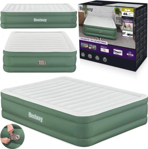 Bestway Önfelfújó Dupla Felfújható matrac 203x152x46 cm