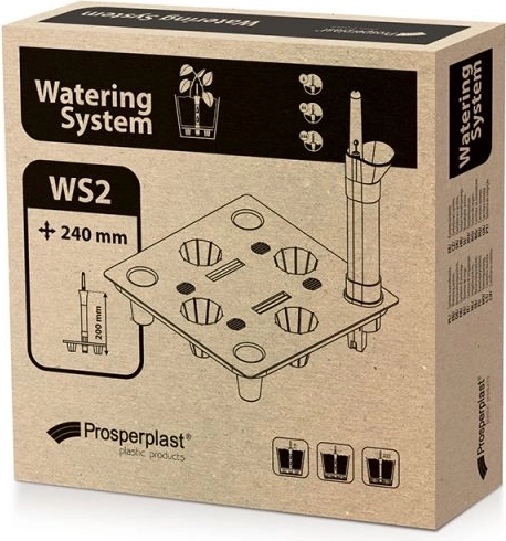 Square 24 cm öntözőrendszer virágcserepekhez – Prosperplast