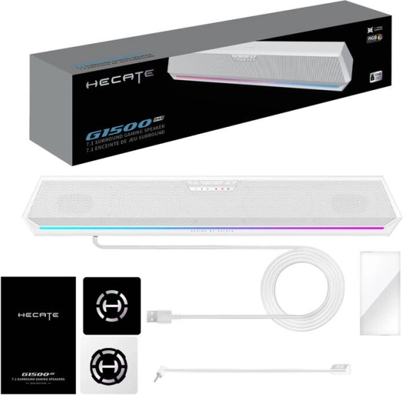 Játéksoundbar Edifier Hecate G1500 Bar fehér
