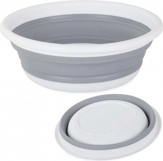 Összecsukható szilikon tál 9 l