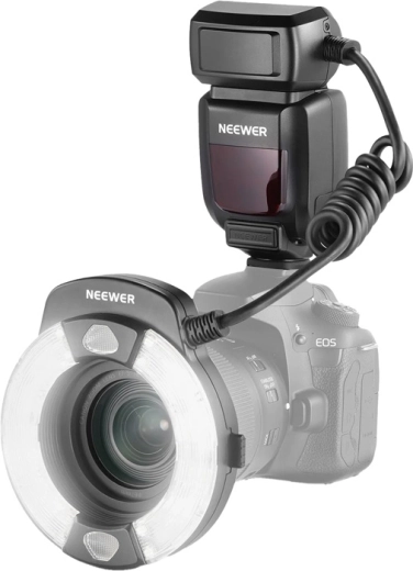 Neewer RF1-C körmakró vaku Canon E‑TTL-hez