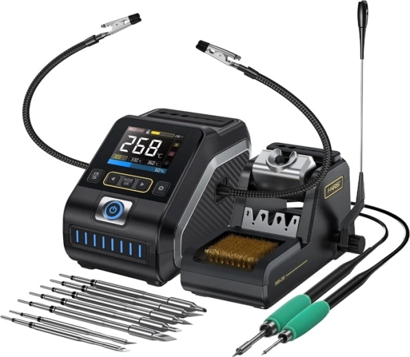 FNIRSI DWS-200F 200 W forrasztóállomás