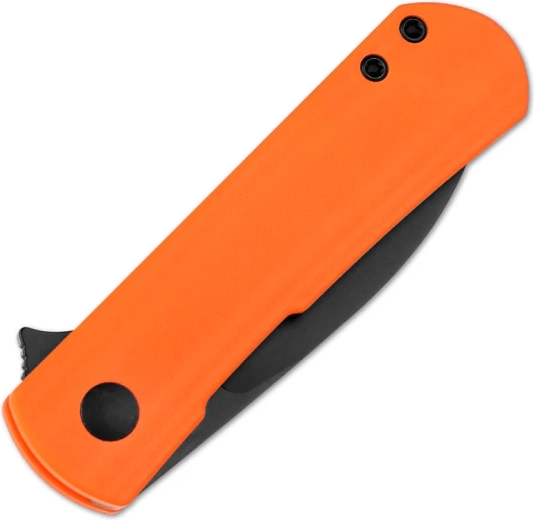 Tartós, narancssárga G10 markolat