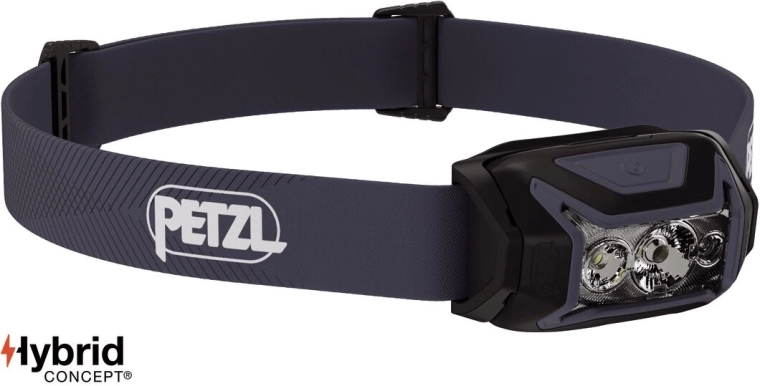 Petzl Actik fejlámpa, fekete, 450 lm