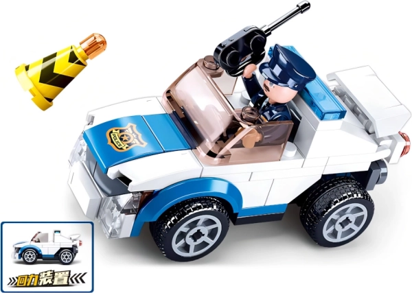 Sluban Rendőrség felhúzható járőrautó