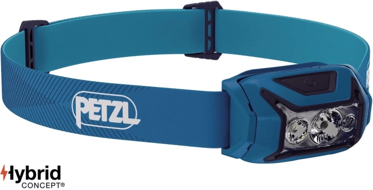 Petzl Actik fejlámpa, kék