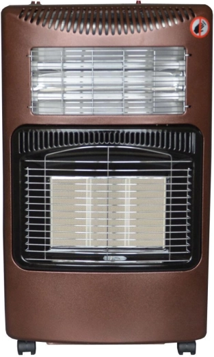 Hordozható kombinált PB- és elektromos kályha KOMBI, 4,2 kW