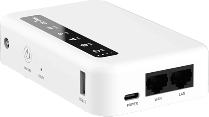 Hordozható 4G LTE router GL.iNet Puli GL-XE300-BAT