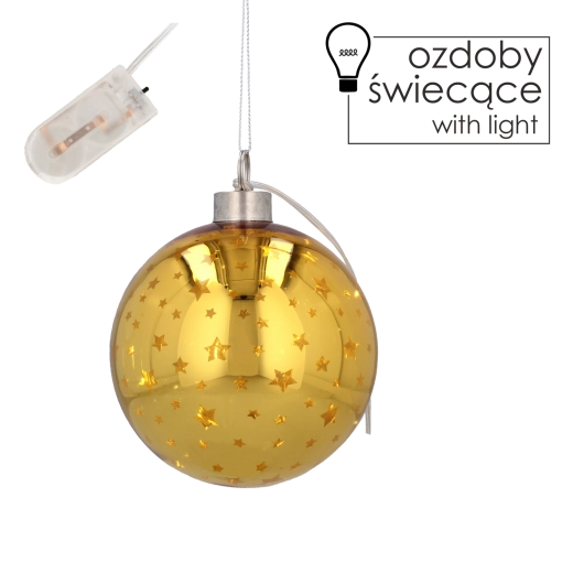 Luxus arany megjelenés és fényes felület