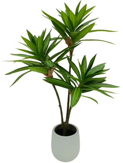 Műnövény cserépben, zöld bambusz, 65 cm, Garden Line
