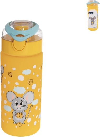 Orion gyermek tritán kulacs 0,5 l egér mintával