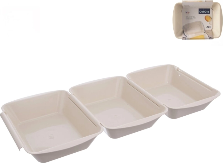 Orion panírozó edények 3 × 1,5 l – 3 db