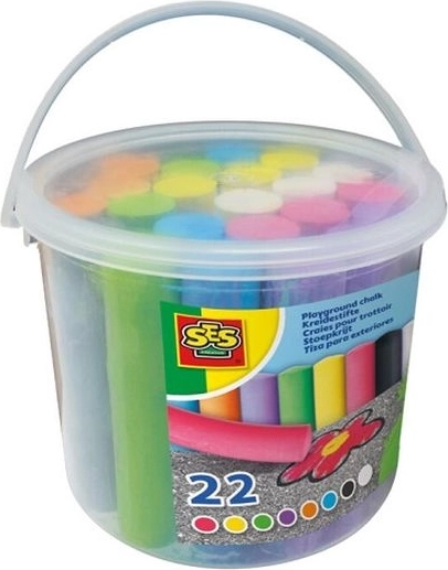 SES járdakréta vödörben (22 db)