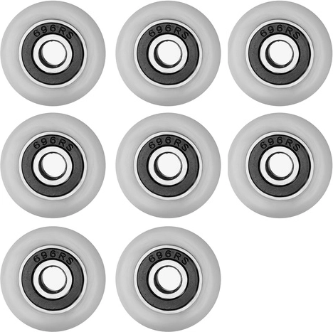 Univerzális 23 × 6 mm méret a legtöbb zuhanykabinhoz