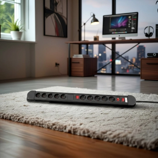 Két aljzatcsoport független kapcsolókkal