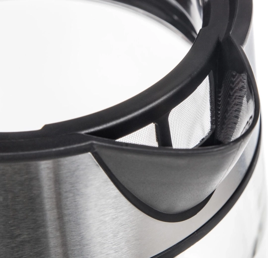 Kivehető szűrő és széles nyak