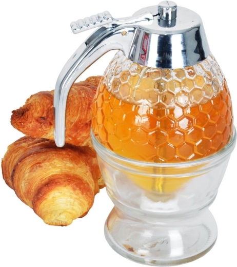 Elegáns üveg dizájn állvánnyal