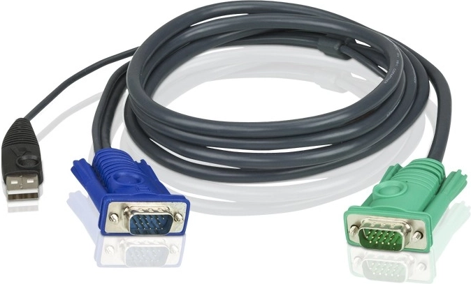 USB 3 az 1-ben SPHD KVM kapcsoló kábel