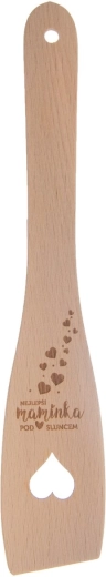 Fa konyhai fordítólapát, egyenes 30 cm „A LEGJOBB ANYUKA”