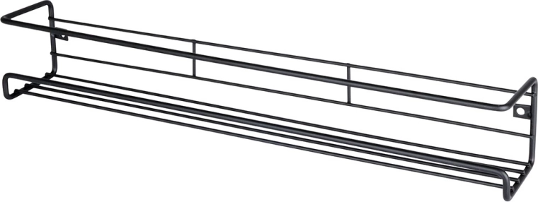 Tartós fém konstrukció fekete színben