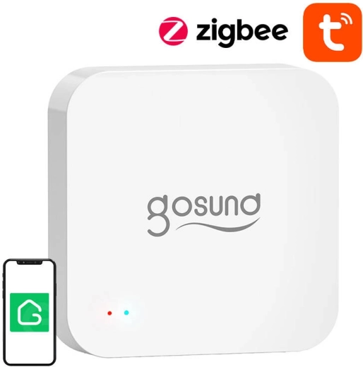 Gosund okos átjáró Zigbee/Wi‑Fi/BLE Tuya