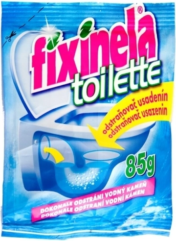 Fixinela Toilette – vízkőoldó WC-por, 85 g