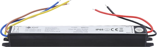 Stabil 12 V / 2 A teljesítmény akár 24 W-ig