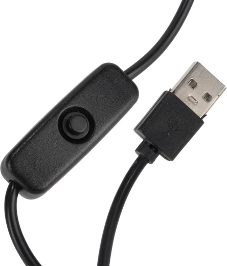 USB tápellátás kényelmes kábellel