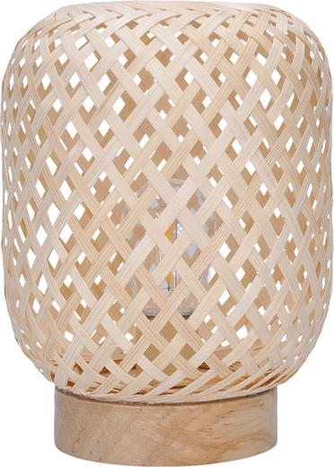 Solight rattan LED lámpás meleg fehér fénnyel, 19 cm