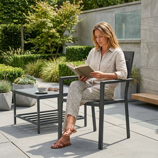 Tartós, porszórt acélszerkezet