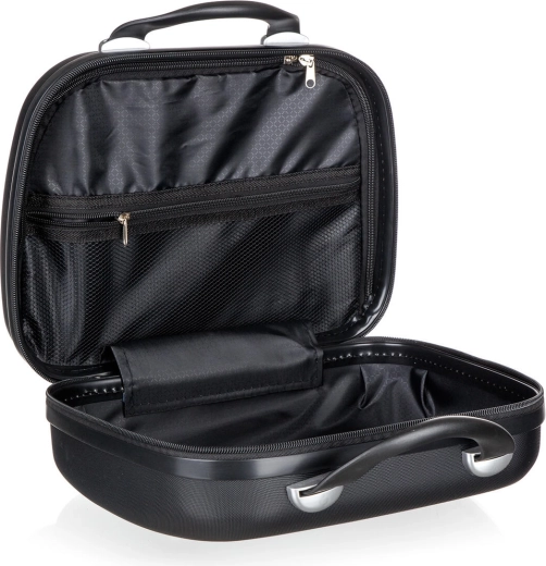 Áttekinthető belső cipzáras elválasztóval