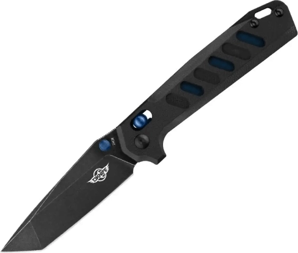 Oknife Rubato zsebkés 8,7 cm fekete G10