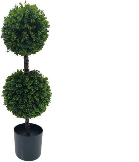 Műbuxus kaspóban, 90 cm