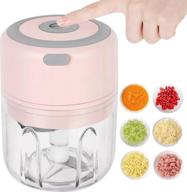 Elektromos fokhagyma- és zöldségaprító