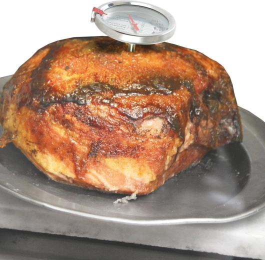 Jól olvasható analóg számlap 50–90 °C