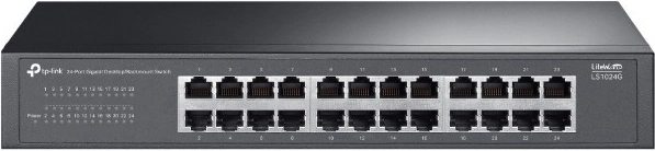 TP-Link LiteWave gigabites switch 24 porttal