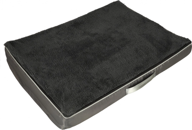 Ortopédikus vízálló fekvőágy kutyáknak és macskáknak 90 × 70 × 10 cm, szürke