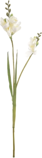 Művirág frézia fehér 54 cm