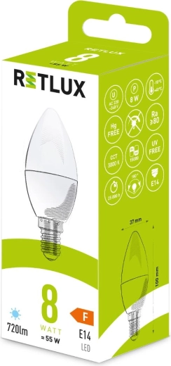 Takarékos alternatíva 55 W-os izzó helyett
