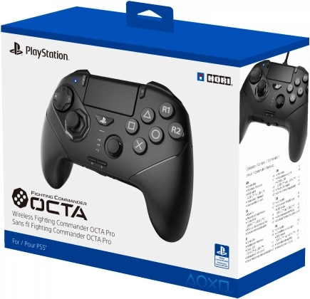 Vezeték nélküli HORI Fighting Commander OCTA Pro fightpad PS5-höz és PC-hez