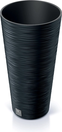 Furu Slim virágtartó 30 cm antracit