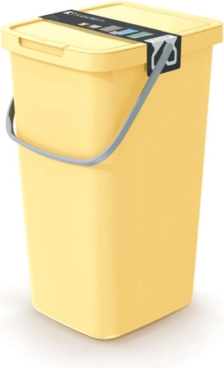 25 l-es szemetes világossárga