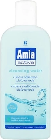 Amia Active tisztító és sminklemosó arctonik 200 ml