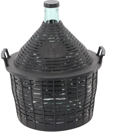 Üvegballon védőkosárban 20 l