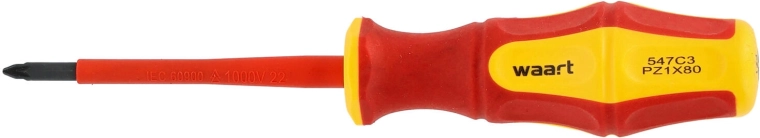 Szigetelt PZ1 keresztfejű csavarhúzó 80 mm