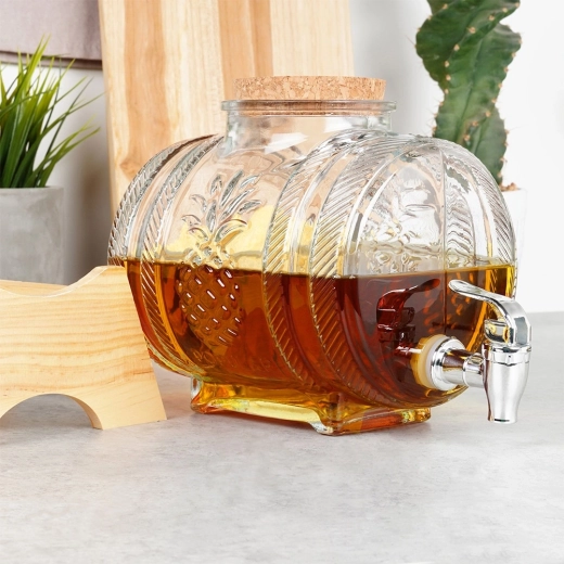 Széles nyak és parafa fedél