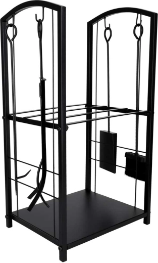 Komplett kandalló-szerszámkészlet kéznél