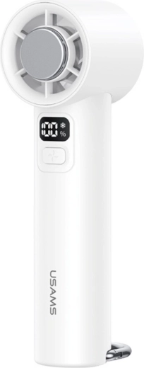 USAMS jéghűtéses kézi ventilátor 2000 mAh fehér